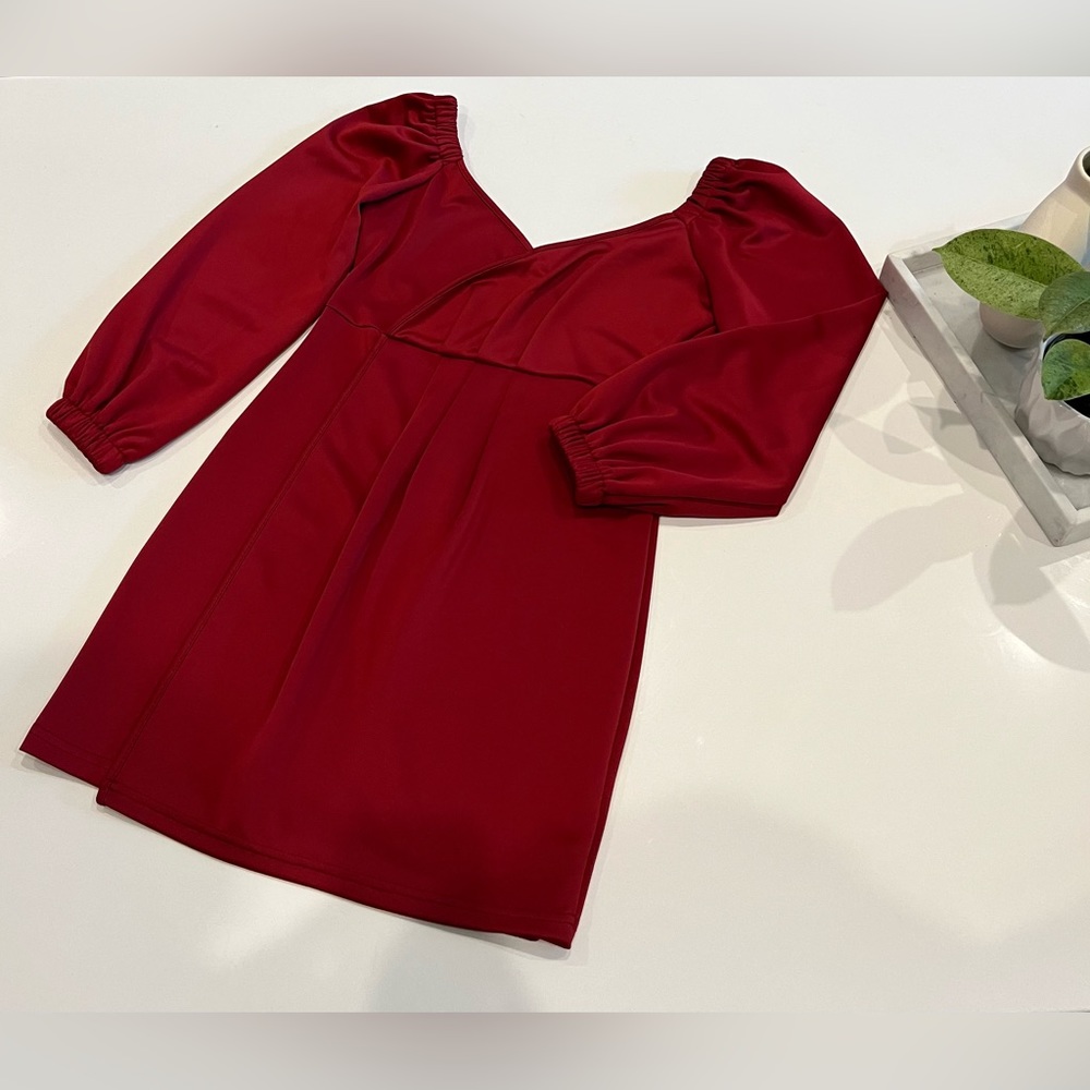 Red dress